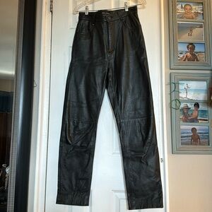 Genuine Leather Pants